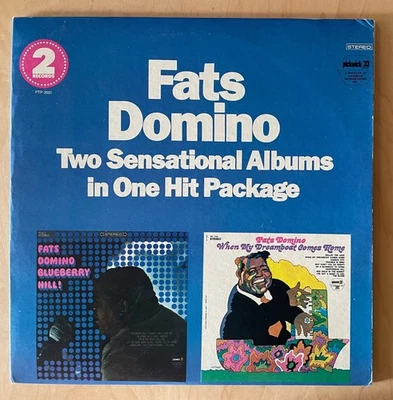 Fats Domino Two Sensational Albums In One Package LPs, ptp2031 (VG+/VG+) - Image 1 of 3