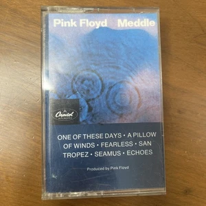 Pink Floyd Meddle Cassette Tape Capitol Records Echoes/One Of These Days 4XW 832 - Imagen 1 de 24