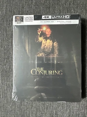 The Conjuring 4K Steelbook + Blu-ray SEALED - Image 1 of 4