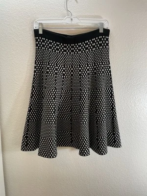 Falda Grace Elements Diamantes Manchados Gruesa Tela Rayón Hasta la Rodilla Talla Pequeña Foto 1 de 4