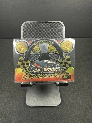 Press Pass Dale Earnhardt 1998 #FC20 Flag Chasers troquelado Nascar Foto 1 de 2