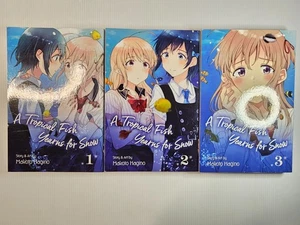 3 x A Tropical Fish Yearns for Snow Volume 1-3 by Makoto Hagino Paperback Manga - Picture 1 of 3