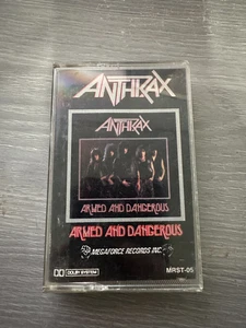 Anthrax – Armed And Dangerous - Original Metal Cassette Tape EX+ - Picture 1 of 3