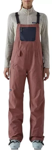 Patagonia Womens Powder Town Bib 31650DLMA Dulse Mauve Size MEDIUM BRAND NEW - Picture 1 of 3