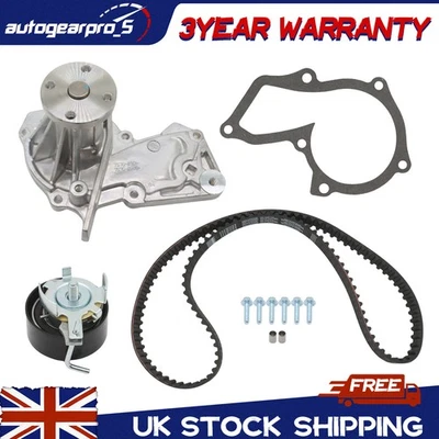 Timing Cam Belt Kit + Water Pump Fits for Ford Fiesta Focus 1.2 1.4 1.6 1472867 - Image 1 of 4