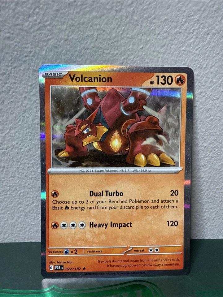 Volcanion 022/182 SV04: Paradox Rift Holo - Image 1 of 2