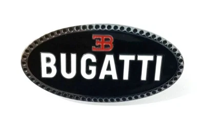 Emblema De Capó De Radiador Delantero De Bugatti Hecho De Acero #B782 - Imagen 1 de 4