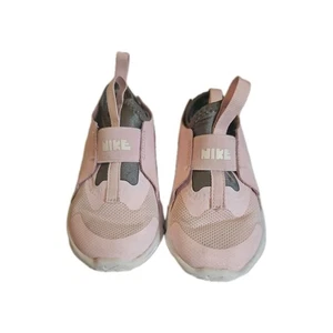 Nike Jóvenes Niñas Flex Runner 2 GS DJ6038-600 Rosa Gris Blanco Talla 8C - Imagen 1 de 8