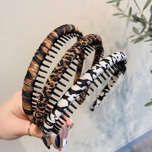 Women Head Wrap Headband With Teeth Hair Accessories Hairband Exquisite Headban✔ - Picture 1 of 20