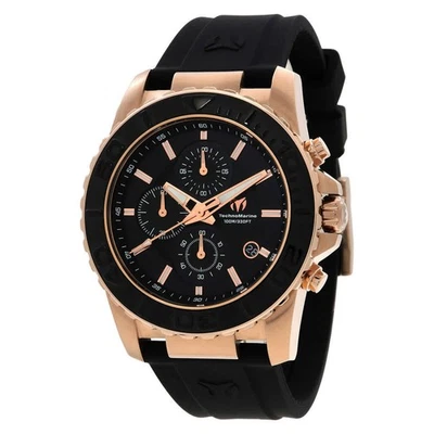 Reloj para hombre Technomarine Sea cronógrafo cuarzo esfera negra TM-725002 Foto 1 de 3