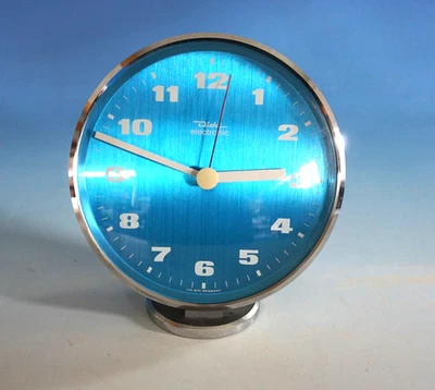 Vintage Diehl Electronic Design Tischuhr Glock Uhr Chrom Space Age (F025-1641) - Bild 1 von 4