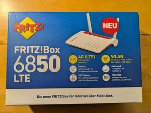 AVM FRITZ!Box 6850 LTE-Router, 4G, Gebraucht mit Zubehör und OVP - Bild 1 von 5