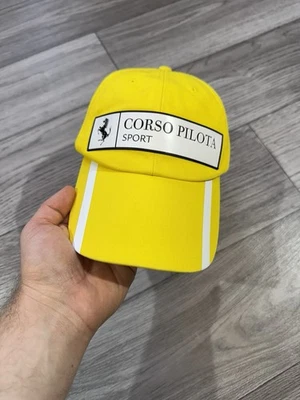 Puma Ferrari Driving Experience Corso Pilota Sport Yellow Cap Adult Adjustable - Image 1 of 4