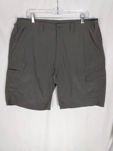 ExOfficio Mens Gray Cargo Shorts Outdoor Size 36 - Picture 1 of 6