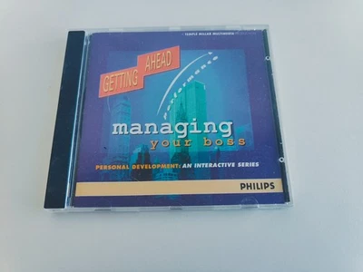RARE Getting Ahead Managing Your BOSS Philips CDI Cd-i Gaming Original - Image 1 of 3
