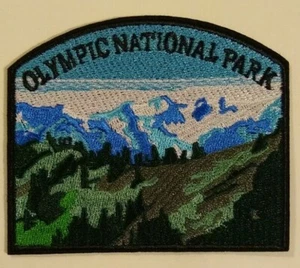 Olympic National Park~Embroidered Patch~3 1/2" x 3"~Washington~Iron or Sew On - Picture 1 of 1