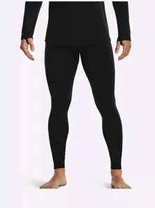UNDER ARMOUR MEN'S PACKAGED BASE 3.0 LEGGINGS X-Large XL BLACK - Picture 1 of 14