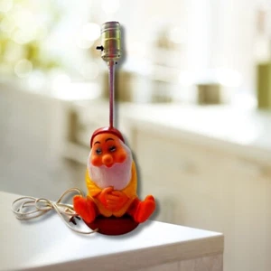 Vintage 1950's Sleepy Dwarf Lamp - Picture 1 of 1