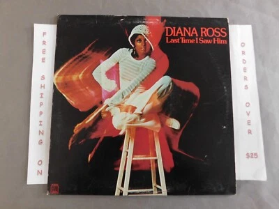 DIANA ROSS LAST TIME I SAW HIM 1973 LP MOTOWN - Image 1 of 3