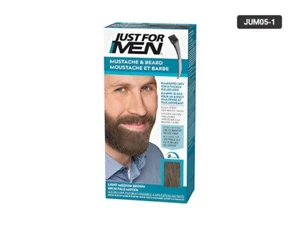 Just For Men Mustache and Beard Light-Medium Brown 14g - USA - Picture 1 of 2