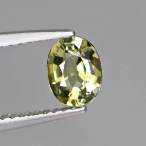 0.72 Cts UNCOOKED! Rare Natural Elbaite Tourmaline Green Color Loose Gemstone - Picture 1 of 8