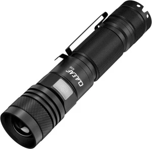 Rechargeable LED Torch 1000 Lumens Adjustable Focus Pocket Flashlight Travel - Picture 1 of 7