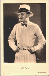 Willi Forst Vintage RPPC B105 - Imagen 1 de 2