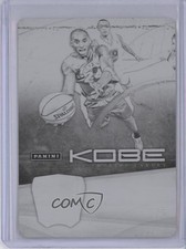 2012 Anthology Auto Memorabilia Printing Plate Black 1/1 Kobe Bryant #17 HOF 4yk