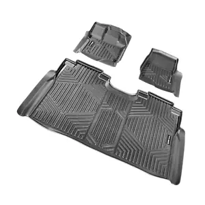 Custom-Fit Automotive Floor Mats for Ford F-150/F150 Lightning (2015-2024) - 3-P - Picture 1 of 11