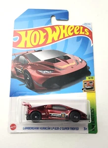 Hot Wheels Lamborghini Huracan LP 620-2 Super Trofeo #239 2024 Super Treasure - Picture 1 of 3