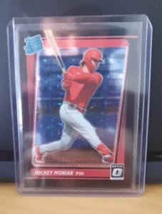 Mickey Moniak 2021 Panini Donruss optisch bewertet Rookie schwarze Sterne Karte/149 - Bild 1 von 2