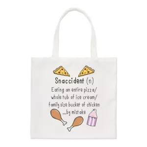 Snaccident Définition Standard Sac Snack Accident Drôle Épaule - Bild 1 von 1