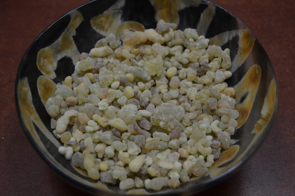 INCIENSO ORGÁNICO RESINA OLIBANO LÁGRIMAS GOMA ROCA INCIENSO - 32 OZ #8109 Foto 1 de 1