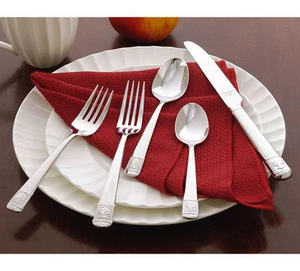 NEW Reed & Barton  ALOUETTE  5 PC PLACESETTTING STAINLESS AND/OR HOSTESS SET - Picture 1 of 2