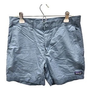Patagonia Organic Cotton Hemp Shorts Men's 32 Blue Lightweight All-Wear 57756 - Picture 1 of 8