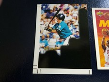 Jeff Conine Marlins 1996 Topps Laser PROOF SOLID BLACK RARE ODDBALL WOW 