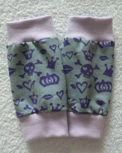  Puños ♥ puños para piernas ♥ para niñas ♥ Lady Sculls ♥ handmade - Imagen 1 de 1