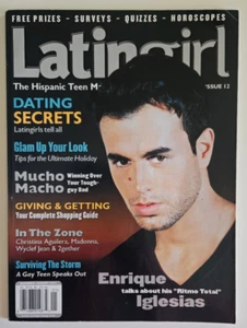 2001 Latin Girl Magazine - The Hispanic Teen Magazine - Issue #12 - Enrique - Picture 1 of 5