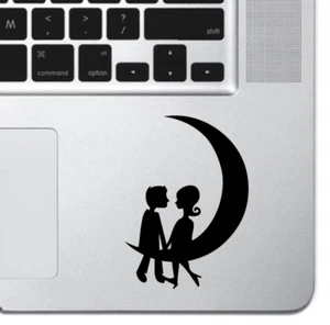 Romantic Macbook Sticker Decal Skin Cover for Macbook Air Pro 13" 15" Love Moon - Picture 1 of 3