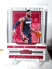 2019-20 Contenders Basketball LeBron James Winning Ticket Card #2 HEAT LAKERS 