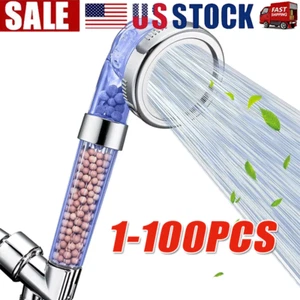 Filtered Shower Head with Handheld,3 Spray Modes High Pressure Water Saving Soft - Picture 1 of 13