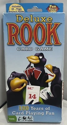 Deluxe Rook Card Game - 100 Years of Card Playing Fun - 714043010307 * Brand New - Image 1 of 4