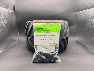 Audi Volkswagen 2008-2017 pernos de cubierta de culata #06B103831J totalmente nuevos paquete de 12 Foto 1 de 3