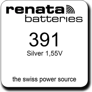 20 x Renata Watch V 391 Watch Cell Button Cell SR1120W Watch Battery 1 BL - Picture 1 of 1