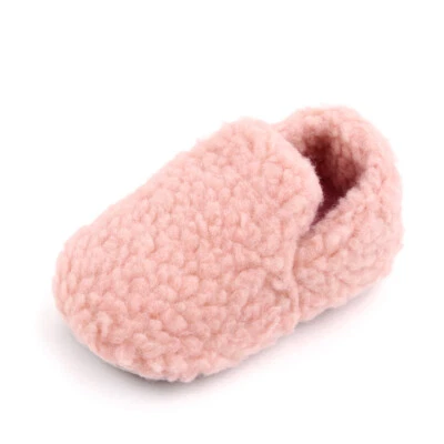 Recién Nacido Bebé Niño Niña Zapatos sin cordones Cochecito Niño Pequeño Pre-Caminante Zapatos Informales Foto 1 de 4