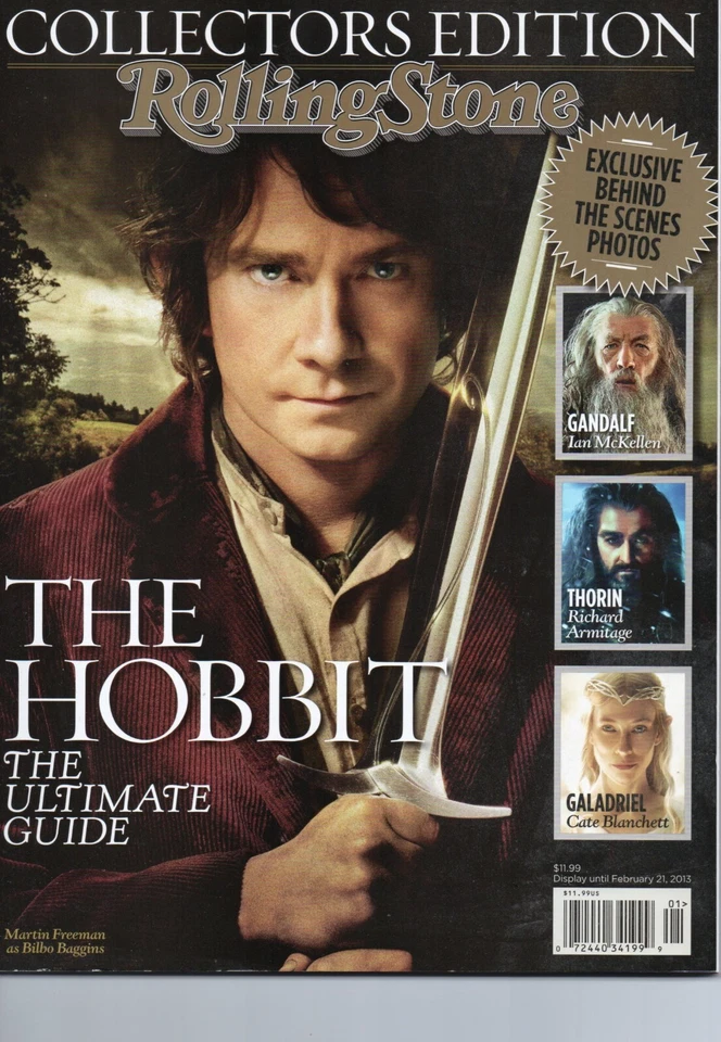 Magazine The Hobbit Collectors Edition Rolling Stone January February 2013