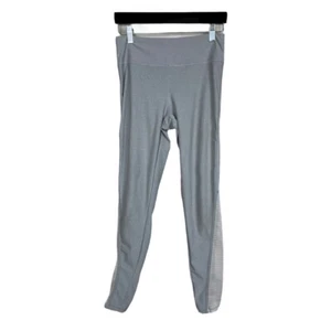 X by Gottex Leggings Cropped Gray White Mesh Insert Size M - Picture 1 of 9