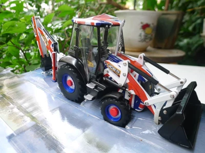 JCB Agripro Loadall UK Union Flag Jack 75 Year Anniversary Diecast 1:32 Scale - Image 1 of 4