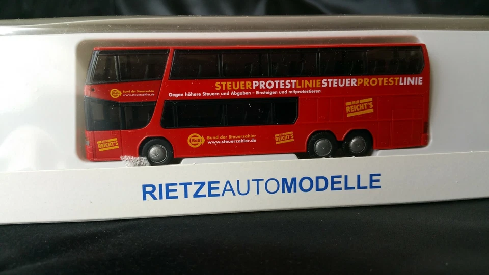 Rare Mint RIETZE AUTO MODELLE 60278 Kässbohrer-Setra S 328 DT  - Image 1 of 1
