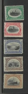 SCOTT (#294-299 ) 1901 PAN AMERICAN EXPOSITION COMPLETE SET MINT H $385 - Picture 1 of 4